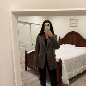 H&M Dark Brown Women's Blazer